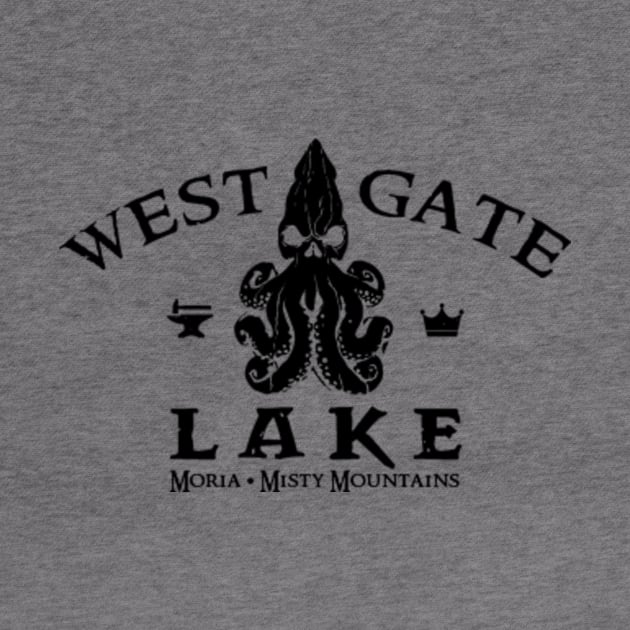 West Gate Lake (Black) by Miskatonic Designs